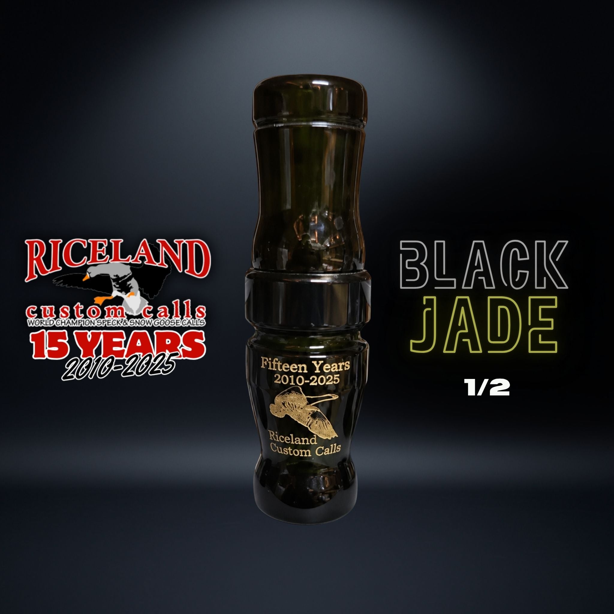 15th Anniversary Small Batch 1/2 Speck Call - BLACK JADE