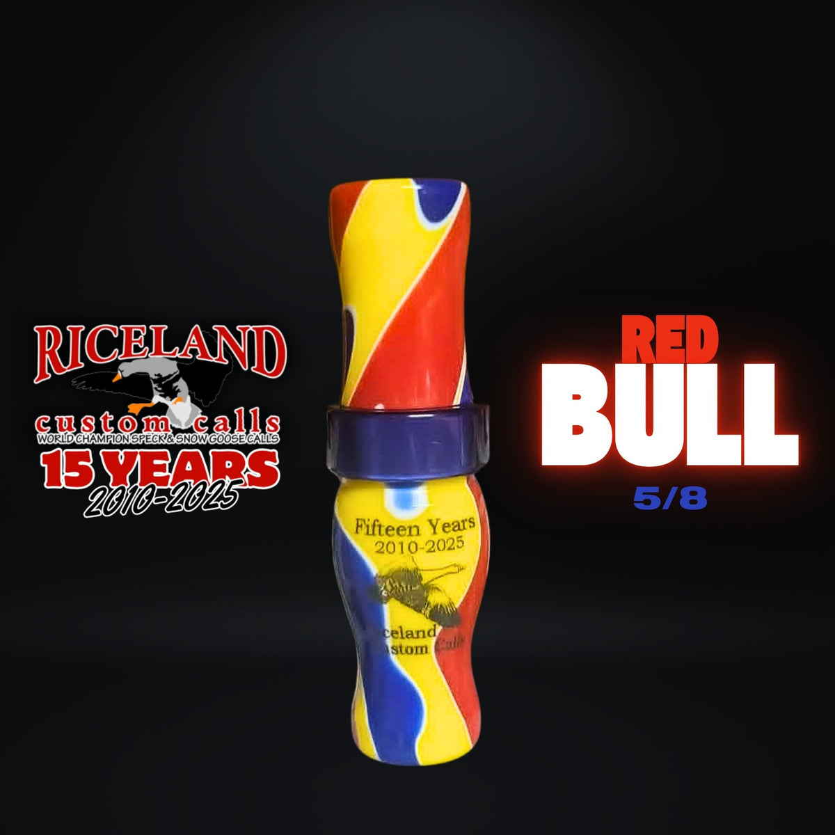 15th Anniversary 5/8 Speck/Snow Call - RED BULL